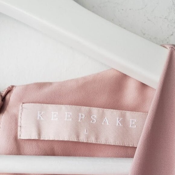 5/$100 SALE - Keepsake The Label No Limits Blush Mini Dress - Picture 6 of 7